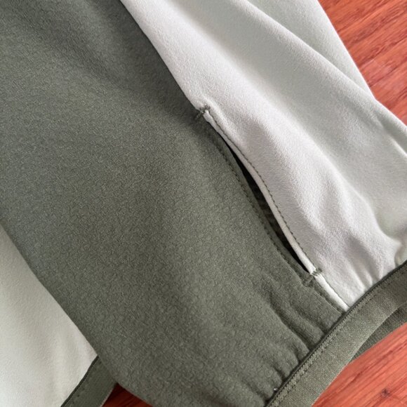 COLUMBIA‎ Titanium Omni-Shield Full Zip Tech Fleece Jacket Mens L Sage Green - Picture 5 of 8